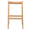 Bedont Bar Stools<Kalea High Stool in Natural Oak by Lorenz+Kaz