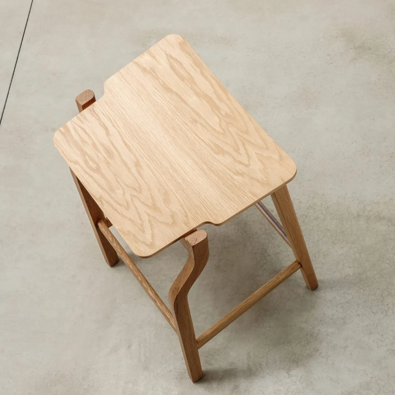Bedont Bar Stools<Kalea High Stool in Natural Oak by Lorenz+Kaz