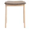Bedont Stools<Kalea Low Stool in Ash with Upholstered Seat by Lorenz+Kaz #2
