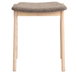 Bedont Stools<Kalea Low Stool in Ash with Upholstered Seat by Lorenz+Kaz #2