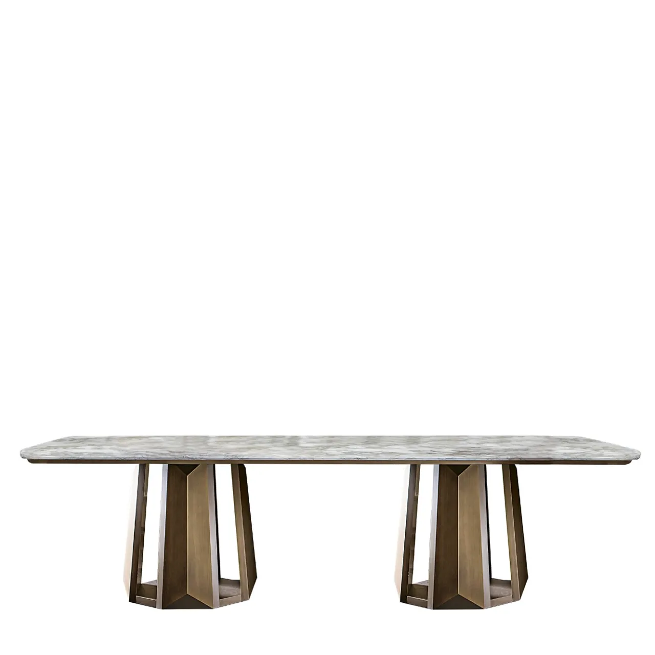 Casamilano Dining Tables<Kandinsky Gold Calacatta Marble Dining Table by Massimiliano Raggi