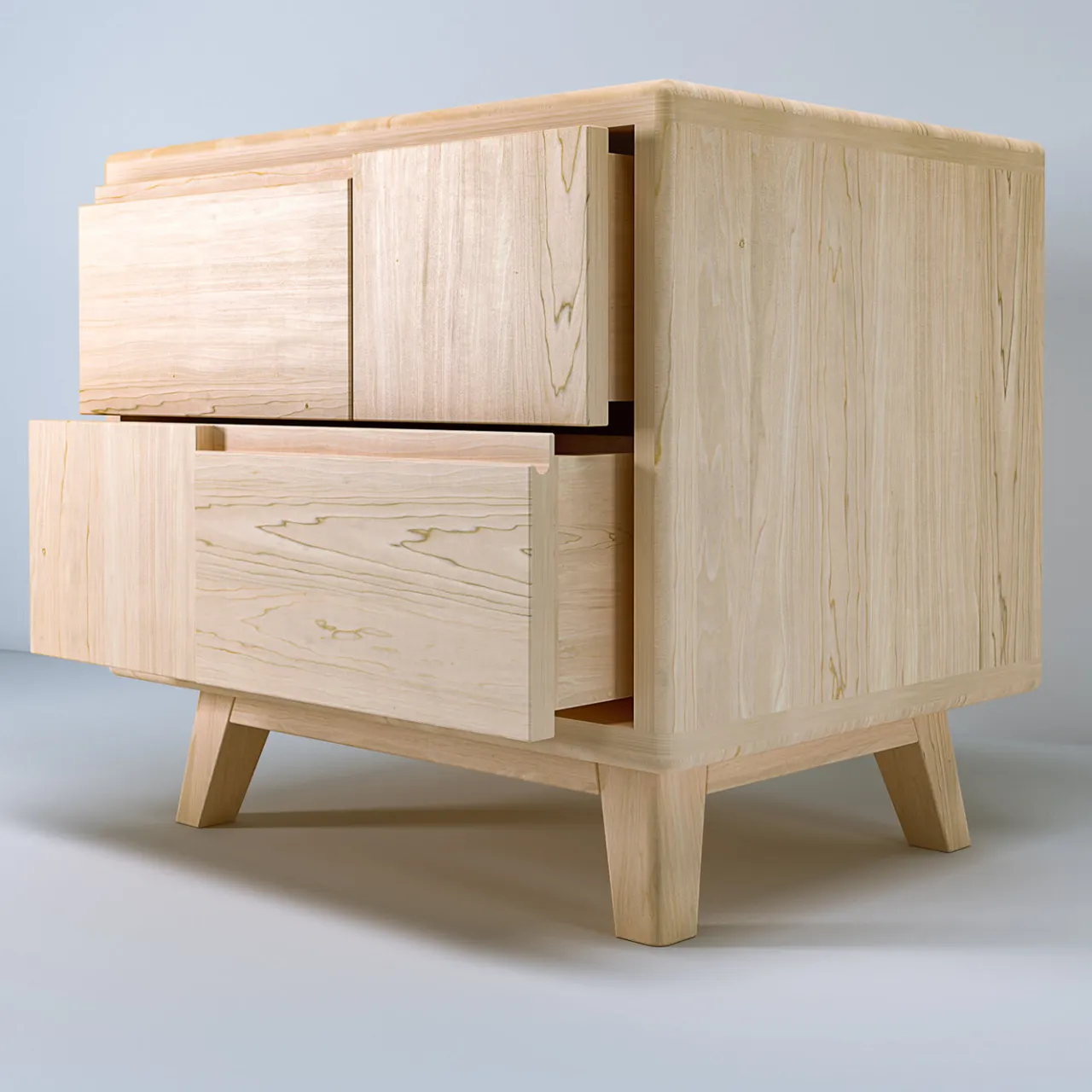 Ebanisteria Roberto Gambella Nightstands<Karin Bedside Table by Erika Gambella