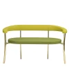 Ghidini 1961 Benches<Katana green & yellow bench By Paolo Rizzato