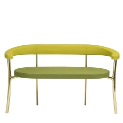 Ghidini 1961 Benches<Katana green & yellow bench By Paolo Rizzato