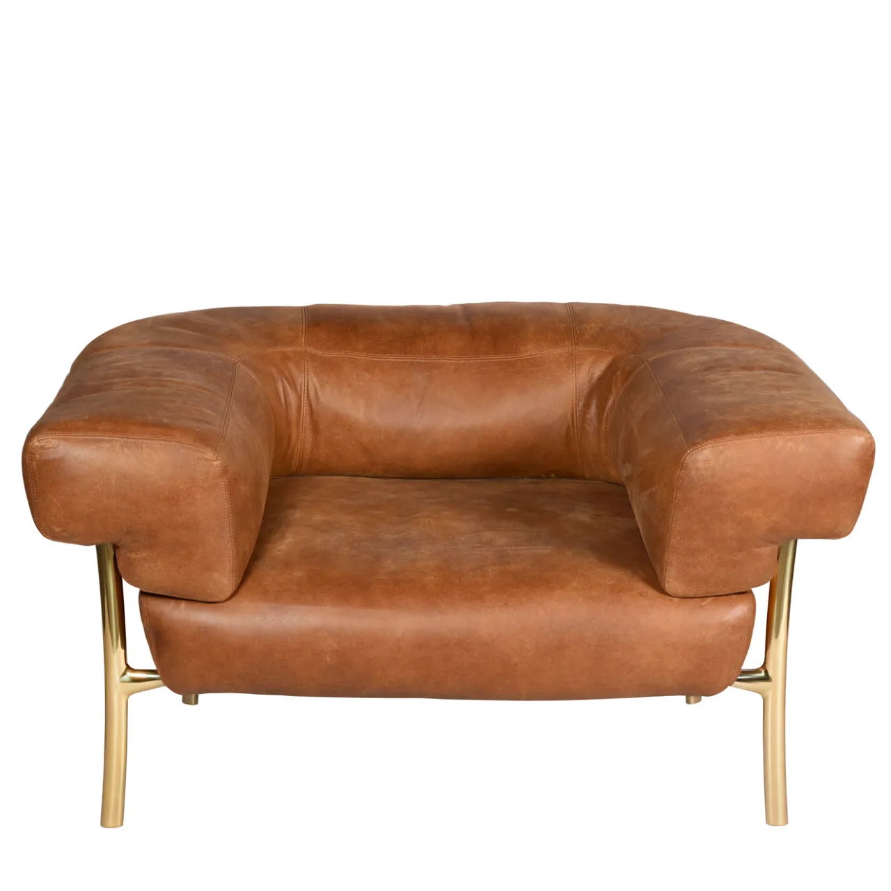 Ghidini 1961 Armchairs<Katana Tobacco Armchair By Paolo Rizzato