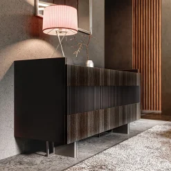 Living Couture Sideboards Buffets<Keith brown Lacquered Wood Sideboard