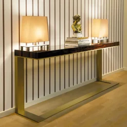 DOM Edizioni Consoles<Kelly Console with Satin Finish