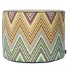 Missoni Home Collection Outdoor Chairs & Stools<Kew Cylindrical Zigzag Pattern Outdoor Pouf #3