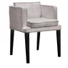 Villevenete Outdoor Chairs & Stools<Key Low White fabric with aluminum legs Outdoor Chair