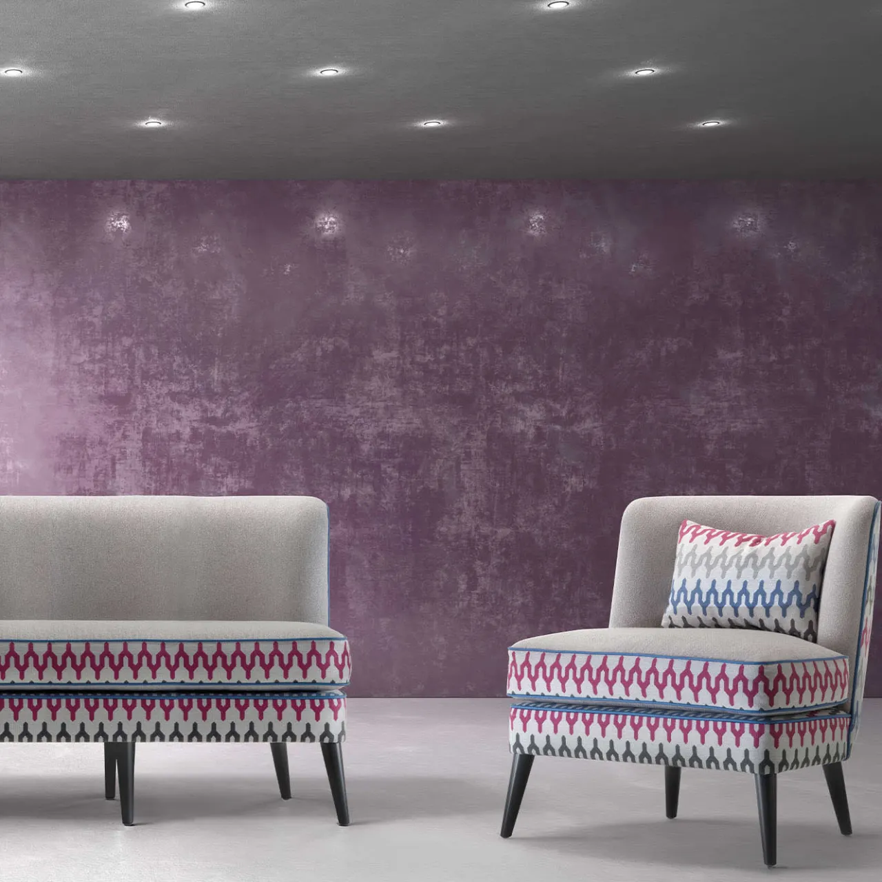 Morello Gianpaolo Sofas<Key-West Polychrome Sofa