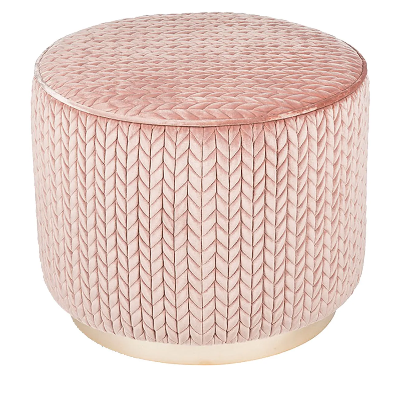 VGnewtrend Ottomans & Poufs<Kidman Pink Pouf