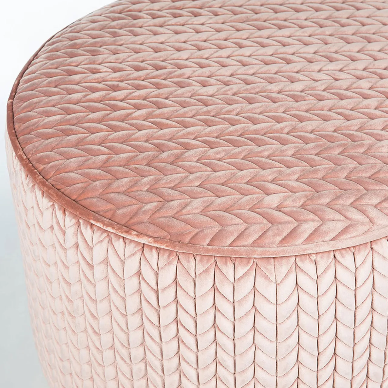 VGnewtrend Ottomans & Poufs<Kidman Pink Pouf
