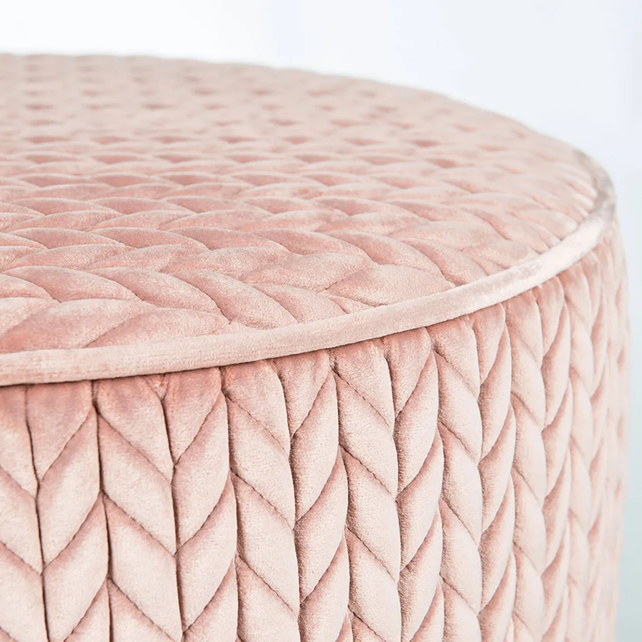 VGnewtrend Ottomans & Poufs<Kidman Pink Pouf