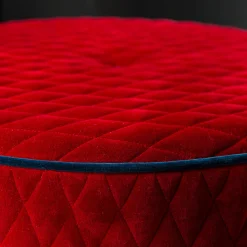 VGnewtrend Ottomans & Poufs<Kidman Red Pouf