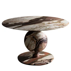 Kreoo Dining Tables<King Round Emotional Marble Dining Table