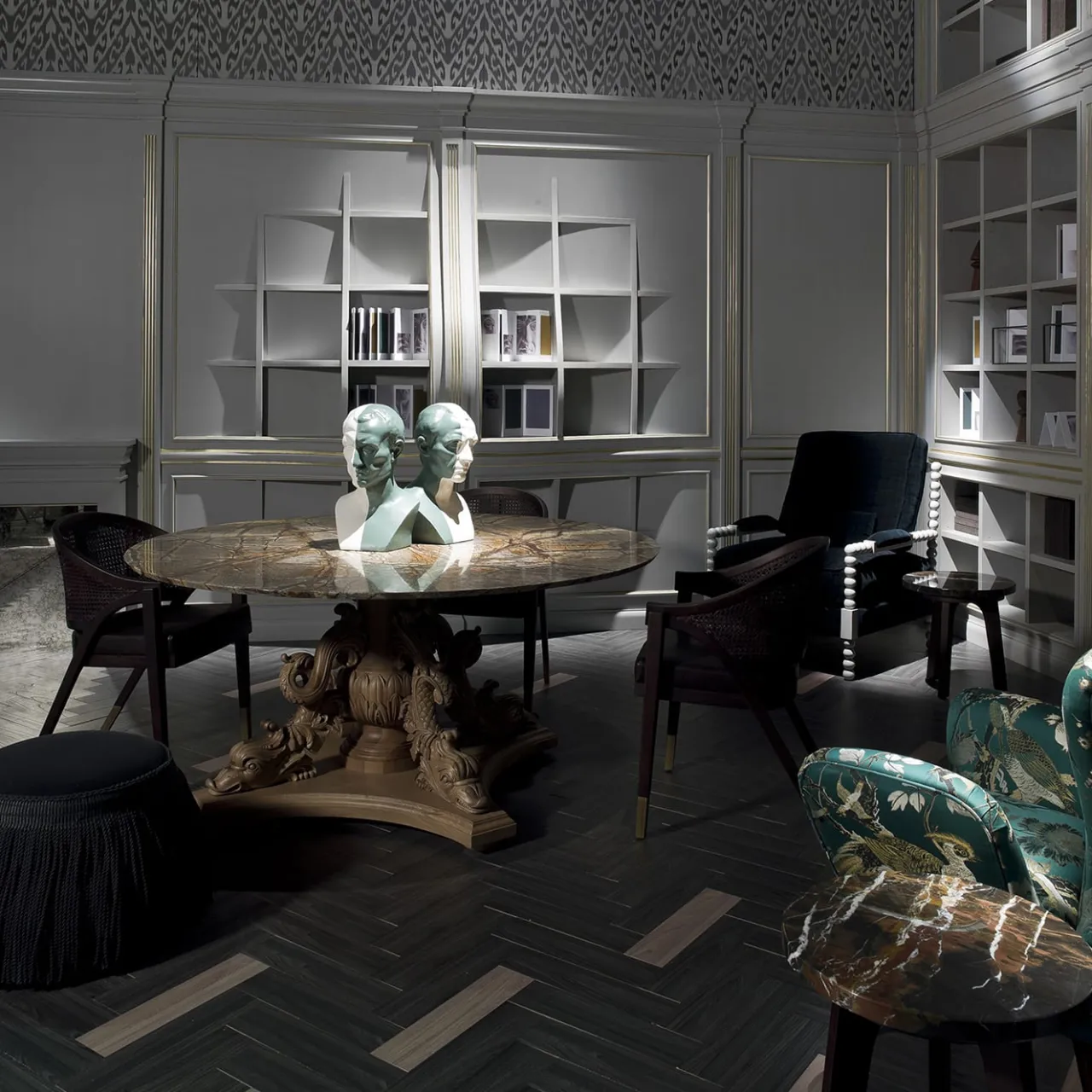 Fratelli Boffi Ottomans & Poufs<Kir Royal Ottoman by Christophe de la Fontaine