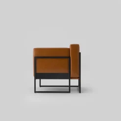 TrabA' Armchairs<Kirk Cognac Leather Armchair