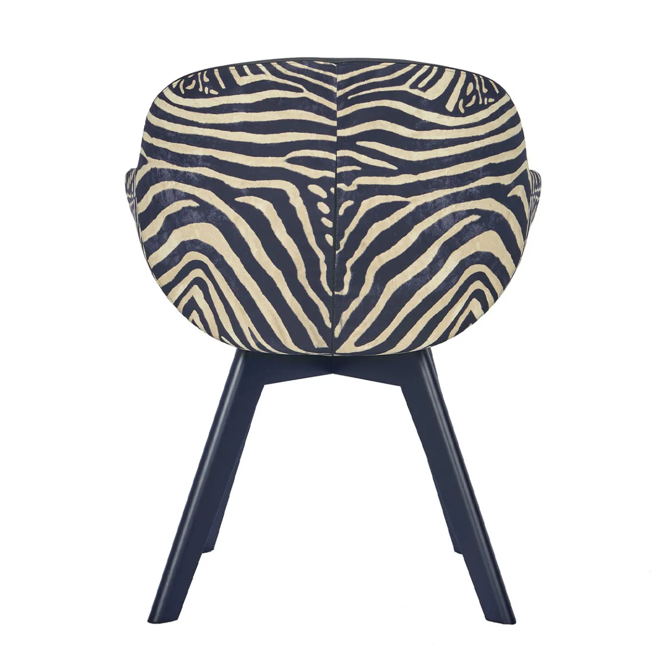 Real Piel Lounge Chairs<Kiros Lup Zebra-Striped Lounge Chair