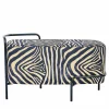 Real Piel Benches<Kiros Peché Zebra-Striped Bench
