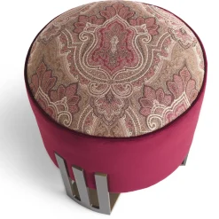 ETRO Home Interiors Ottomans & Poufs<Klee Pouf
