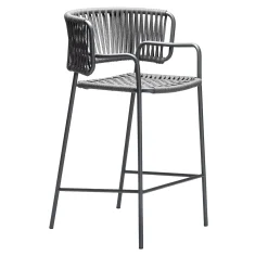 Chairs & More Outdoor Chairs & Stools<Klot SG Gray Bar Stool by AM Studio