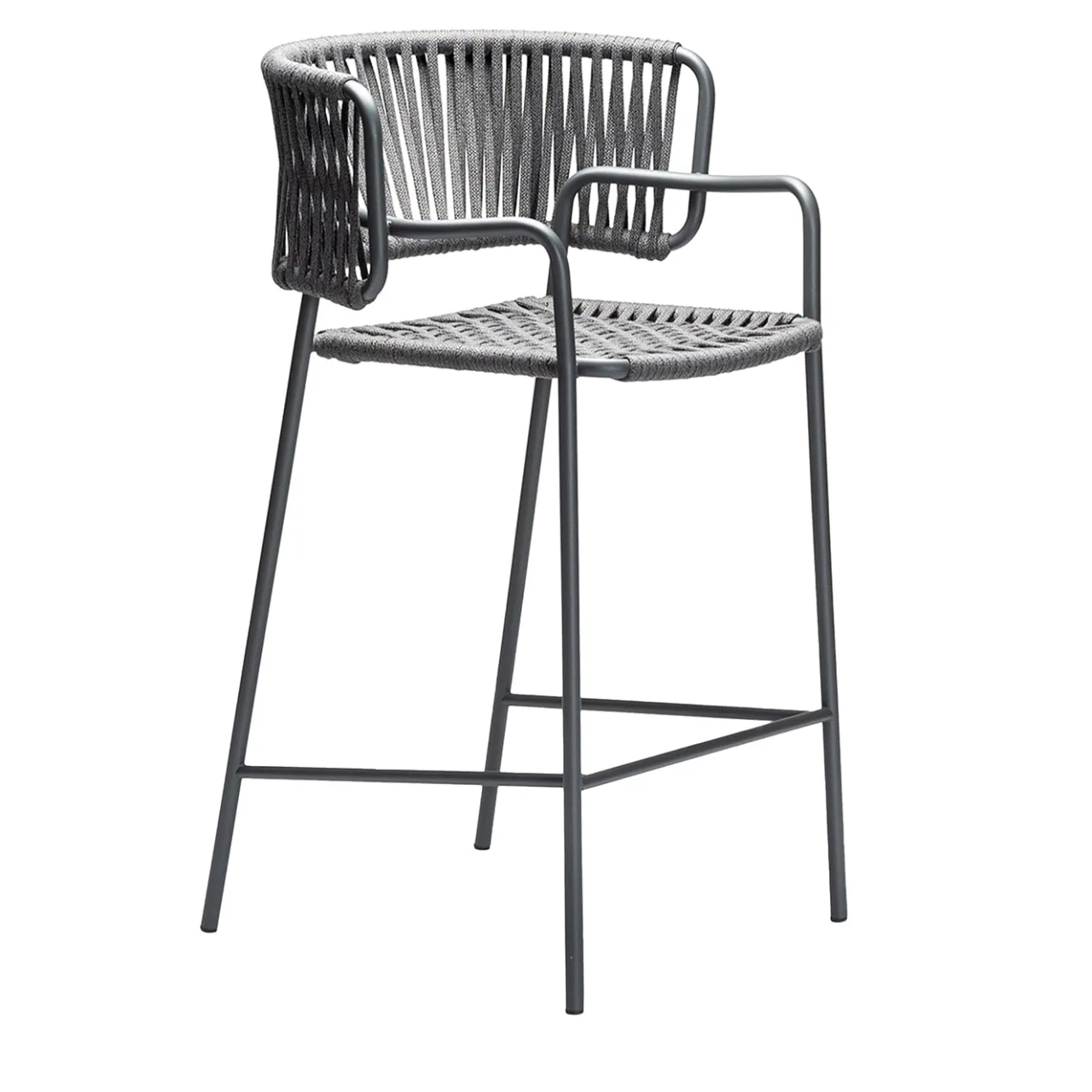 Chairs & More Outdoor Chairs & Stools<Klot SG Gray Bar Stool by AM Studio
