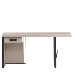 Galimberti Nino Desk & Writing Tables<Kobe matte cream lacquered finish 1-Drawer Desk