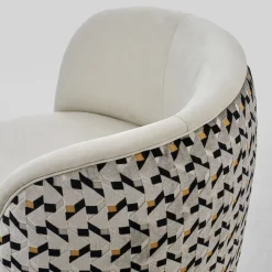 Franco Bianchini Armchairs<Kokedera Grey Econabuk & Casamance Armchair