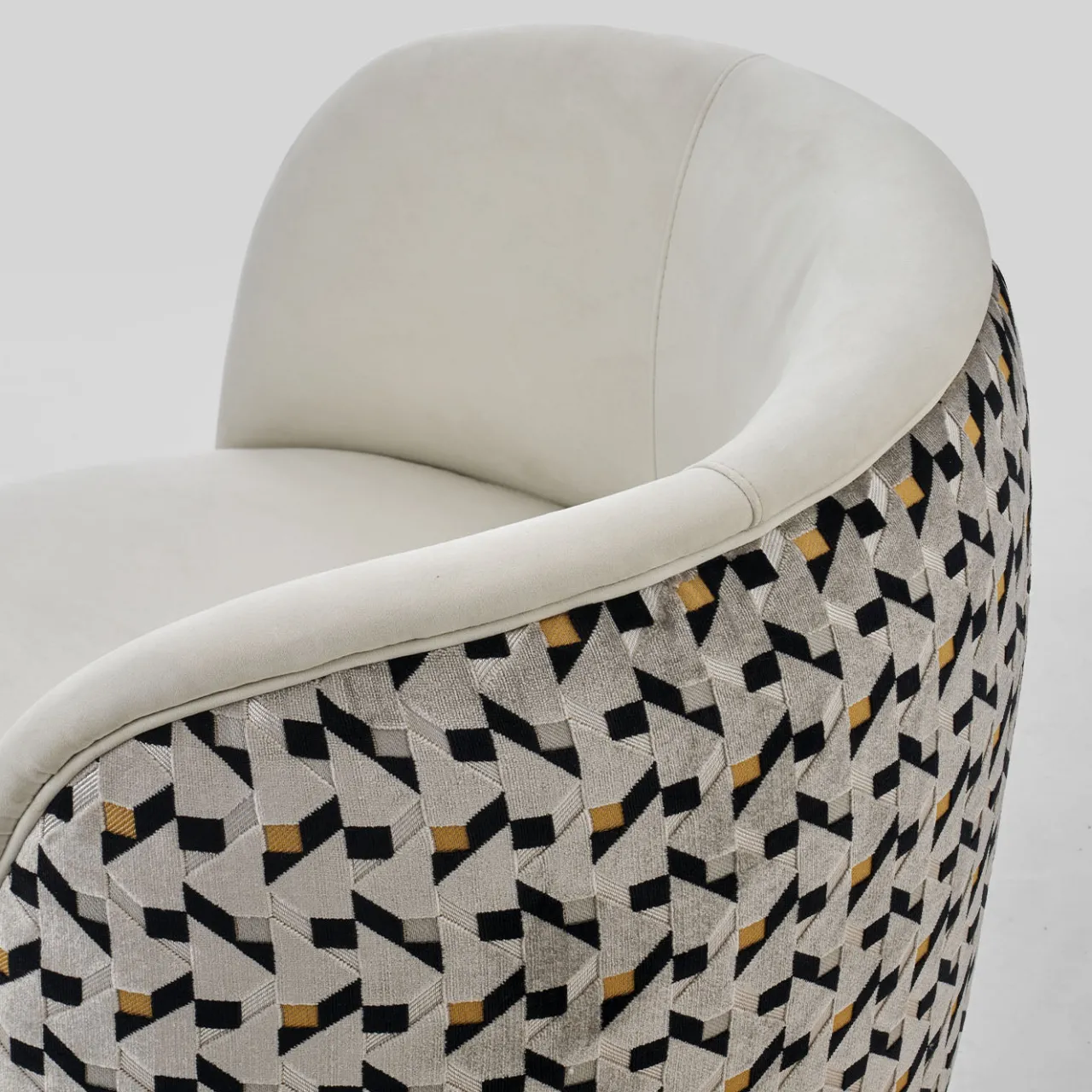 Franco Bianchini Armchairs<Kokedera Grey Econabuk & Casamance Armchair