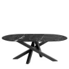 La Sartoria del Marmo by Lombardi Marmi Dining Tables<Komodo Black Marquina Dining Table
