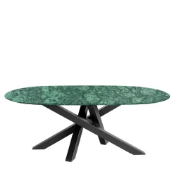 La Sartoria del Marmo by Lombardi Marmi Dining Tables<Komodo Green Imperiale Dining Table