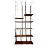 Revolution Archstudio Bookcases<Kowloon Metal and Ebony Bookshelf