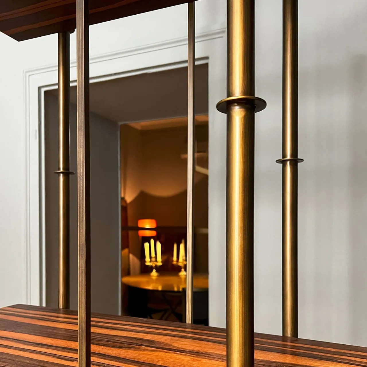 Revolution Archstudio Bookcases<Kowloon Metal and Ebony Bookshelf