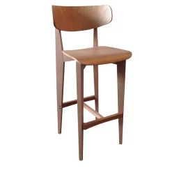 Livoni 1895 Bar Stools<Ksenia Beech Bar Stool by Massimo Iosa Ghini