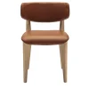Livoni 1895 Chairs<Ksenia Brown Leather Chair by Massimo Iosa Ghini