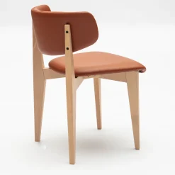 Livoni 1895 Chairs<Ksenia Brown Leather Chair by Massimo Iosa Ghini