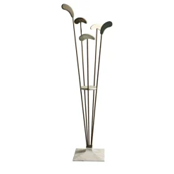 MGM Marmi e Graniti Coat Stands<Kuadro Coat Rack by Paolo Salvadè