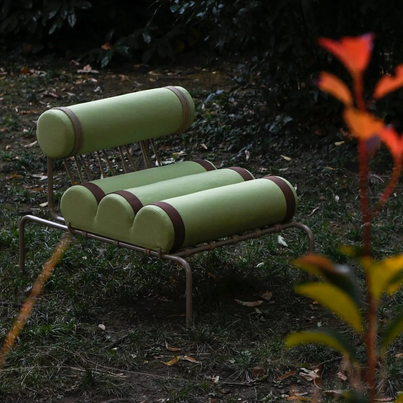 DalMoto Outdoor Armchairs<Kylindo Green Outdoor Armchair
