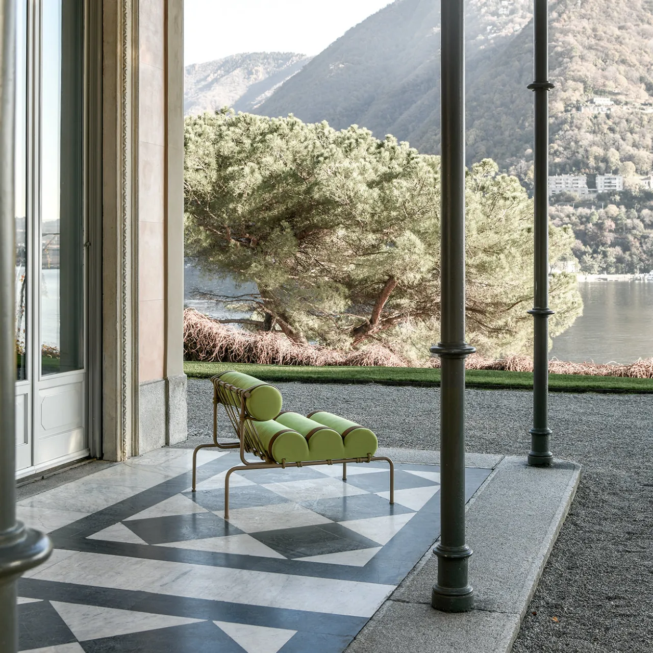 DalMoto Outdoor Armchairs<Kylindo Green Outdoor Armchair