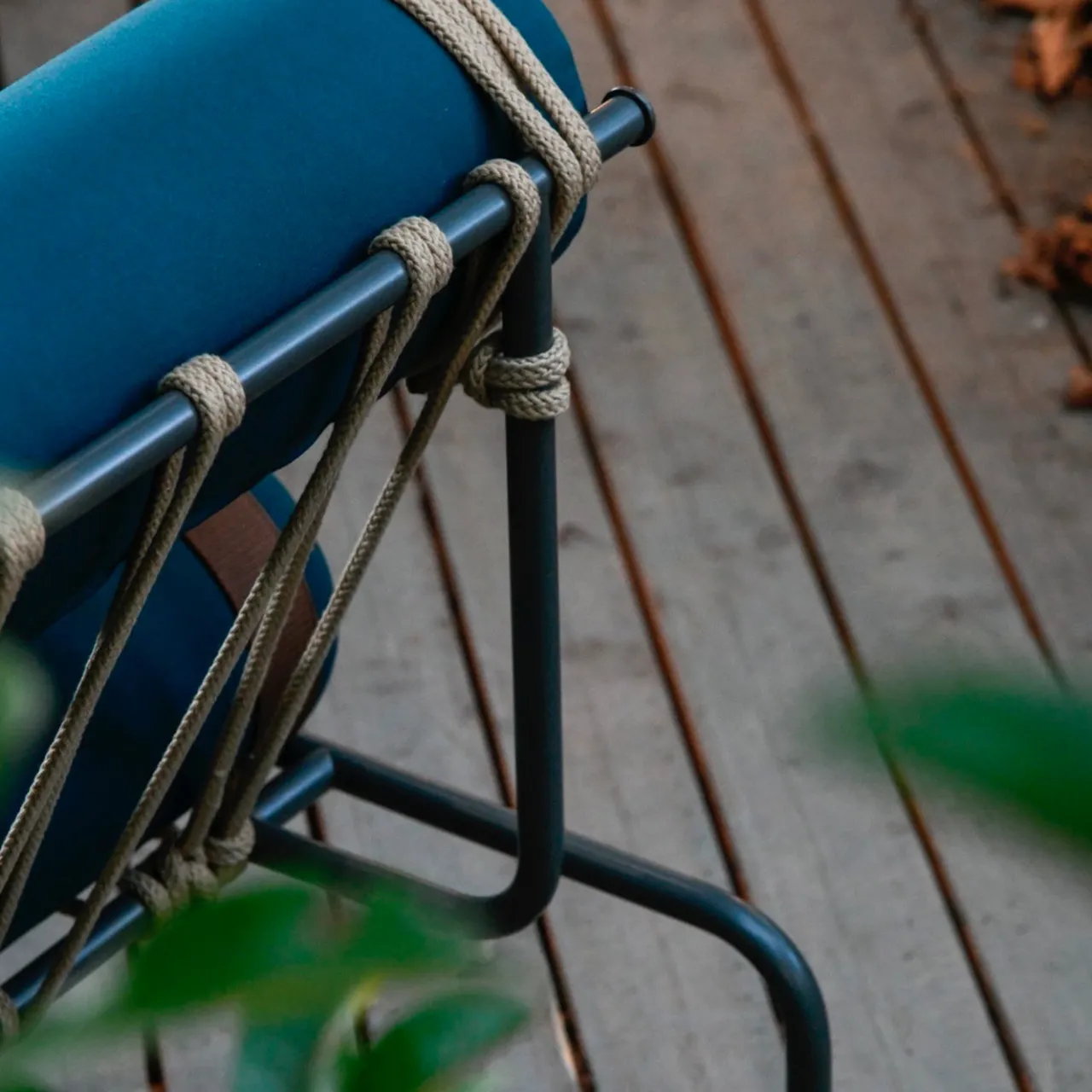 DalMoto Outdoor Armchairs<Kylindo Petrol Blue Outdoor Armchair