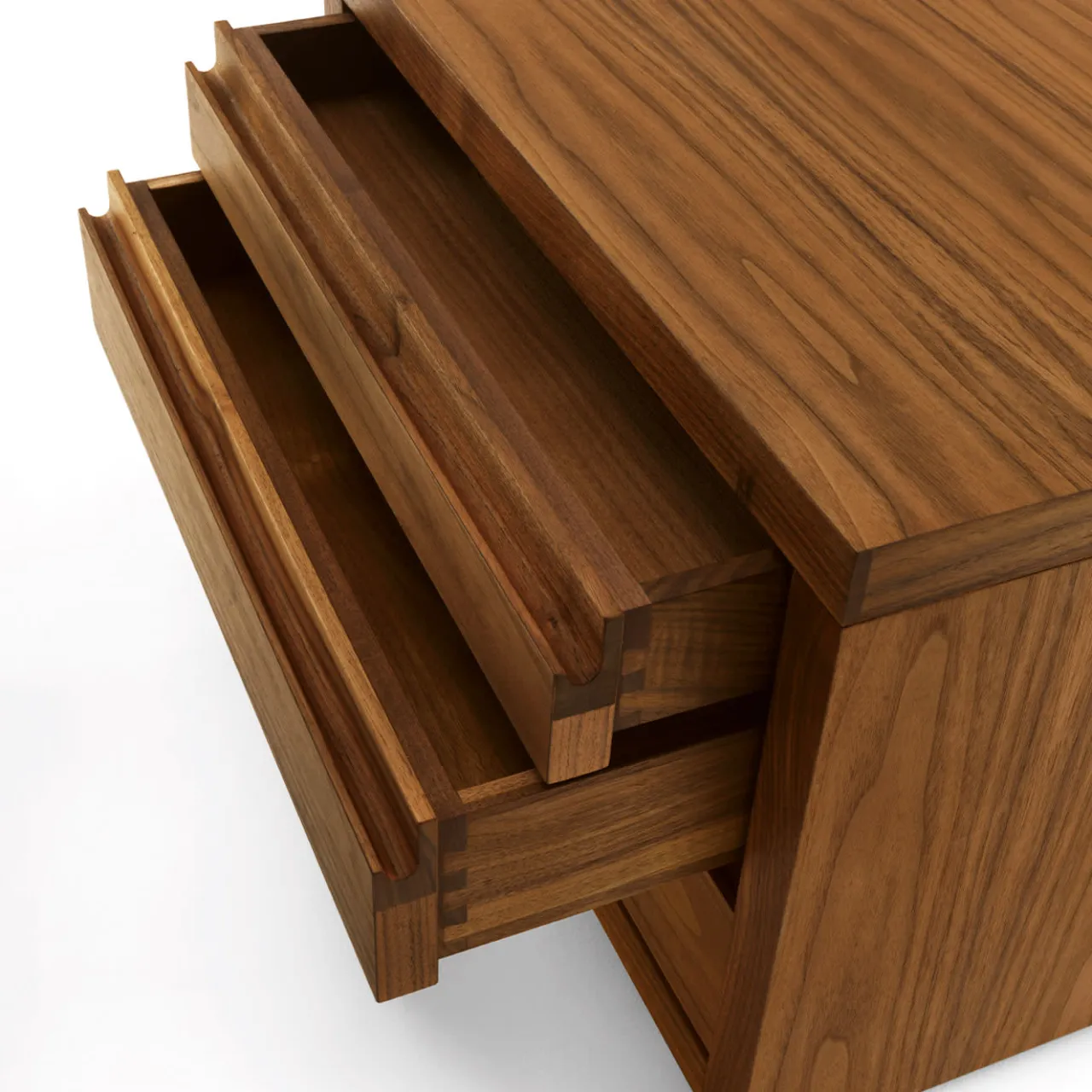 Riva 1920 Nightstands<Kyoto 5 Walnut Nightstand by C.R. & S.