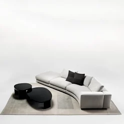 Ferri 1956 Nesting Tables<Kyoto Set of 2 Black Coffee Tables by Ludovica + Roberto Palomba