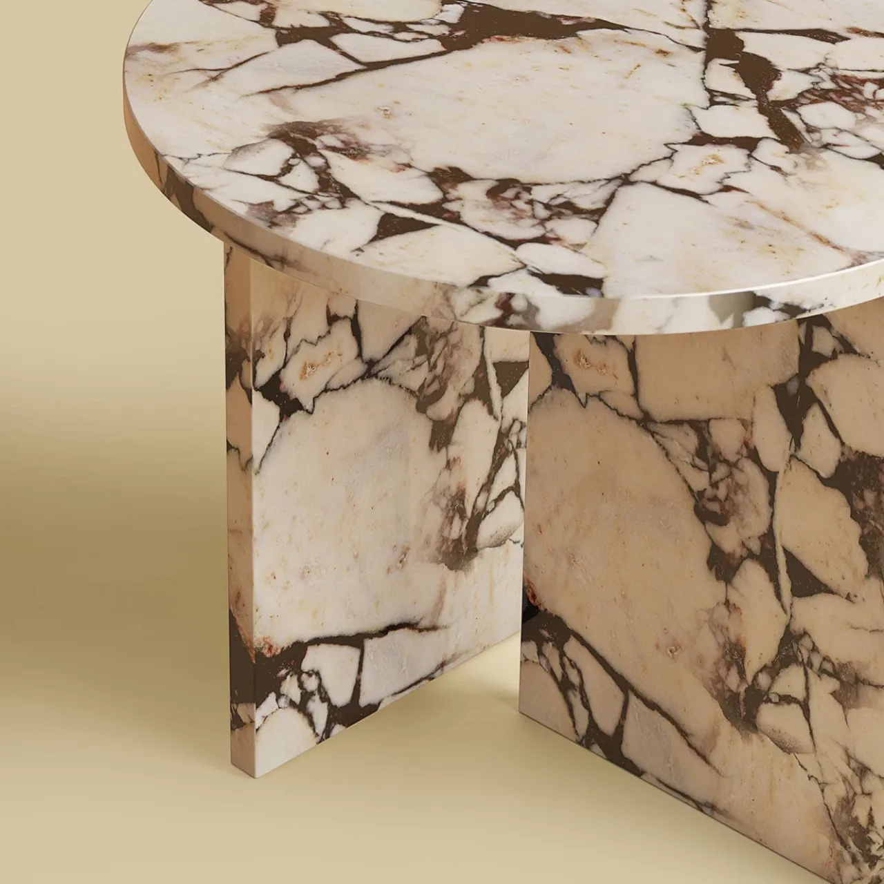Lebanto Side Tables<Kyushu Side Table in Calacatta Violet Marble