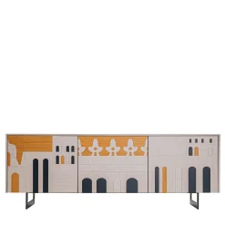 SpazioInterno Sideboards Buffets<La Certosa Classic Polychrome Wooden Sideboard
