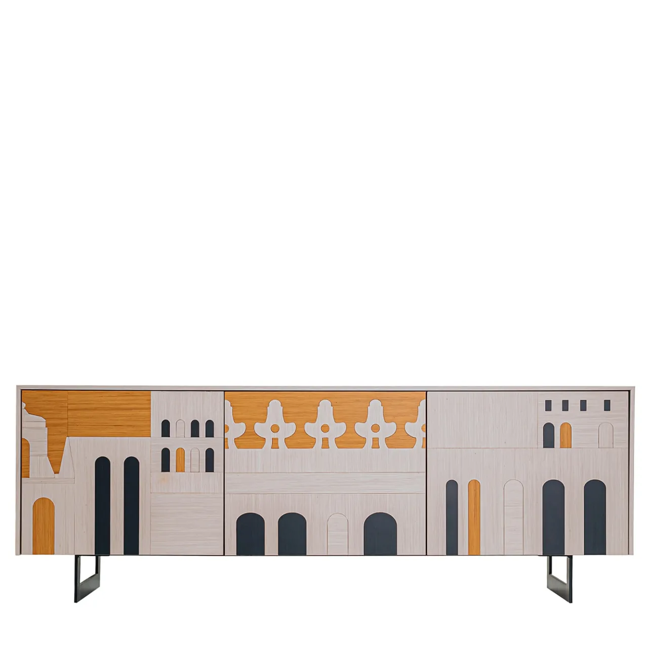 SpazioInterno Sideboards Buffets<La Certosa Classic Polychrome Wooden Sideboard