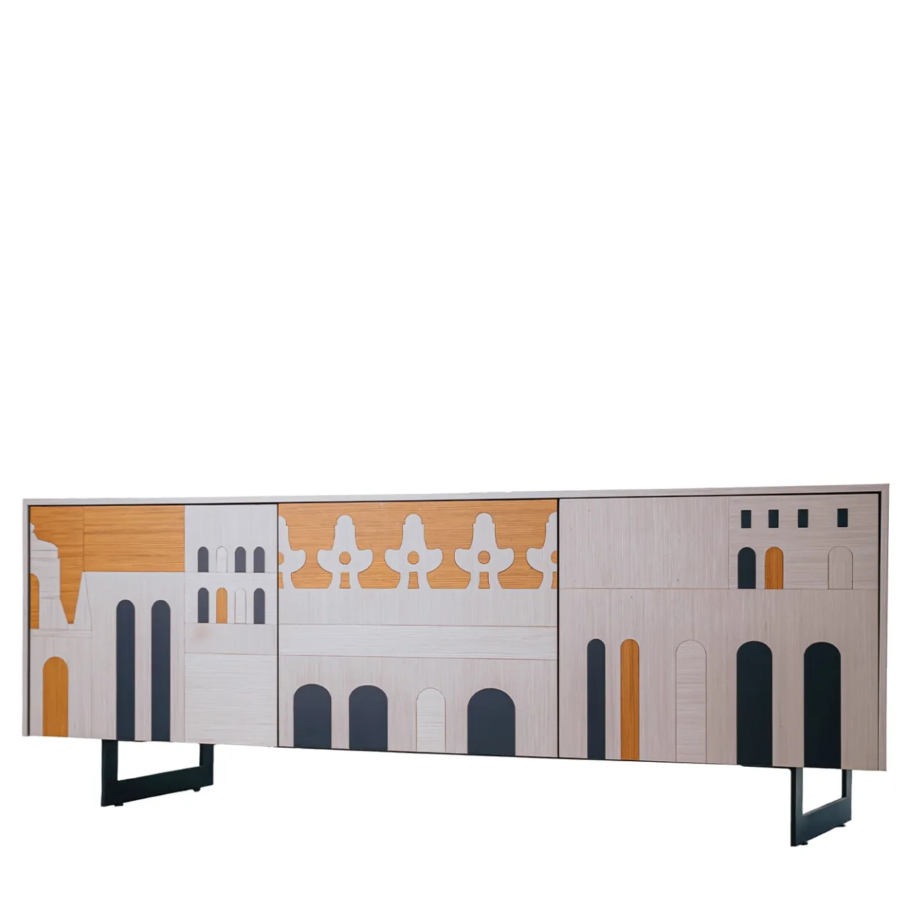 SpazioInterno Sideboards Buffets<La Certosa Classic Polychrome Wooden Sideboard
