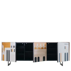 SpazioInterno Sideboards Buffets<La Certosa Classic Polychrome Wooden Sideboard