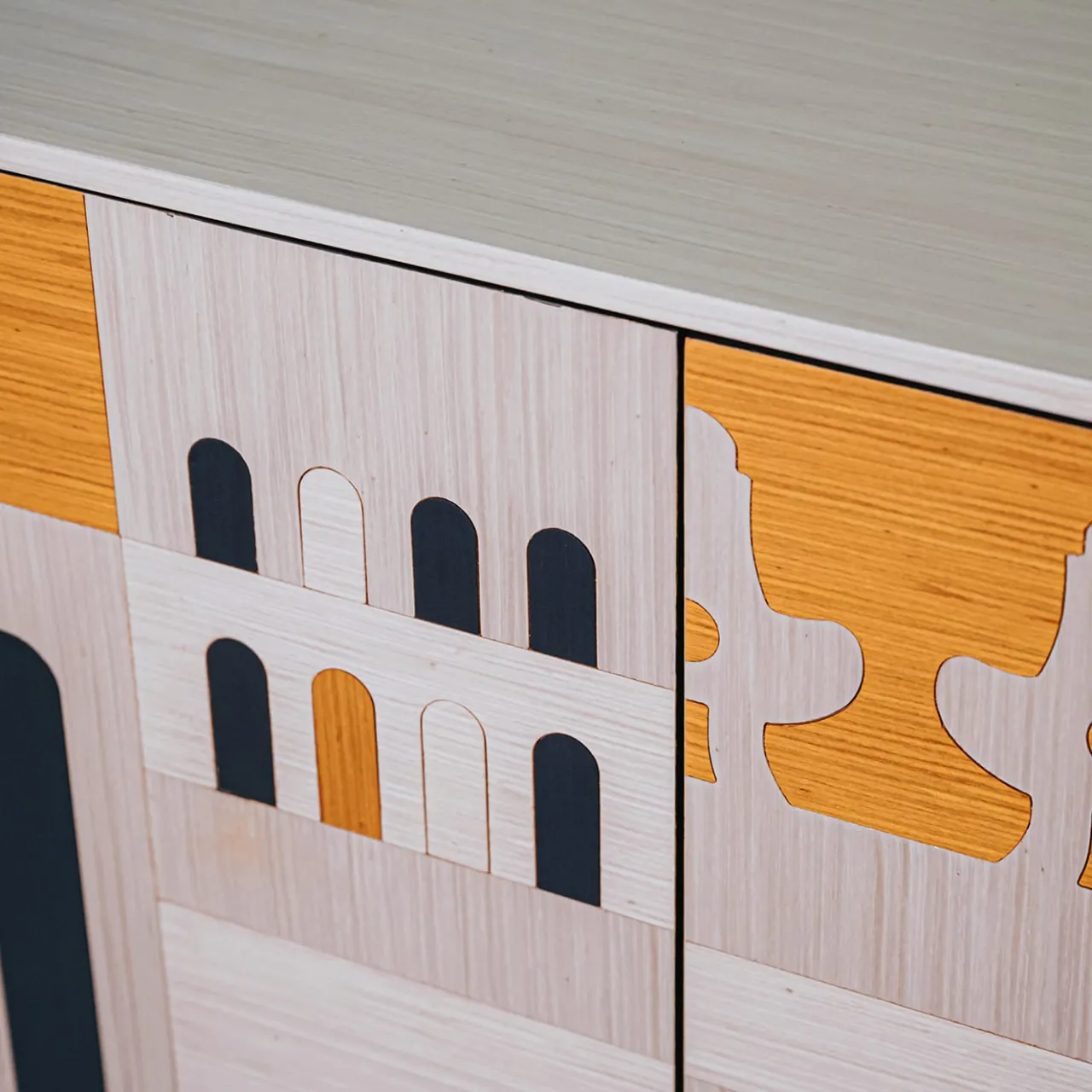 SpazioInterno Sideboards Buffets<La Certosa Classic Polychrome Wooden Sideboard