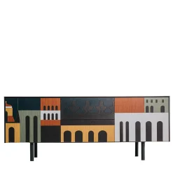 SpazioInterno Sideboards Buffets<La Certosa Polychrome Wooden Sideboard