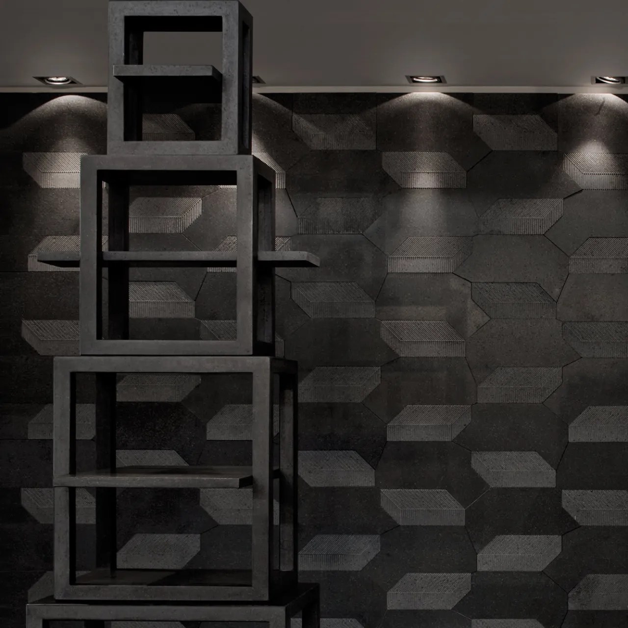 Lithea Bookcases<La Torre dei Trampolini Bookcase by Michele De Lucchi